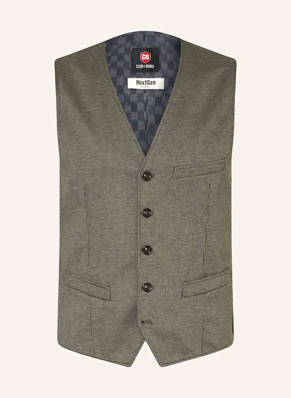 CG - CLUB of GENTS Anzugweste Extra Slim Fit 52 Grün