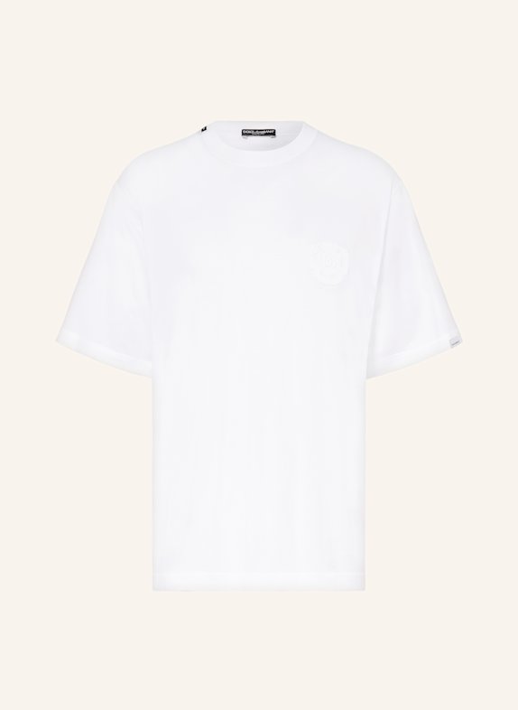 DOLCE & GABBANA Oversized shirt WHITE