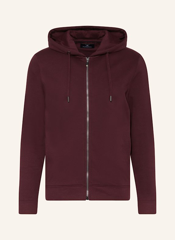 STROKESMAN'S Sweatjacke DUNKELROT