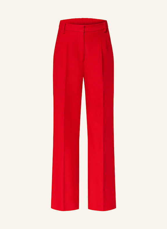 MRS & HUGS Wide leg trousers RED