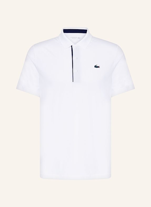 LACOSTE Funkcyjna koszulka polo BIAŁY