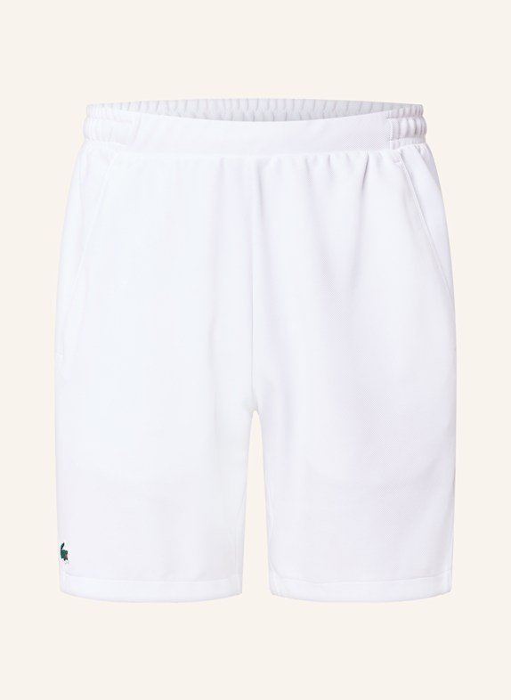 LACOSTE Tenisové šortky BÍLÁ