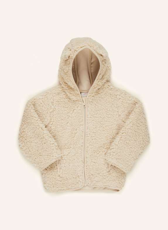 s.Oliver RED Plyšová bunda SVĚTLE HNĚDÁ