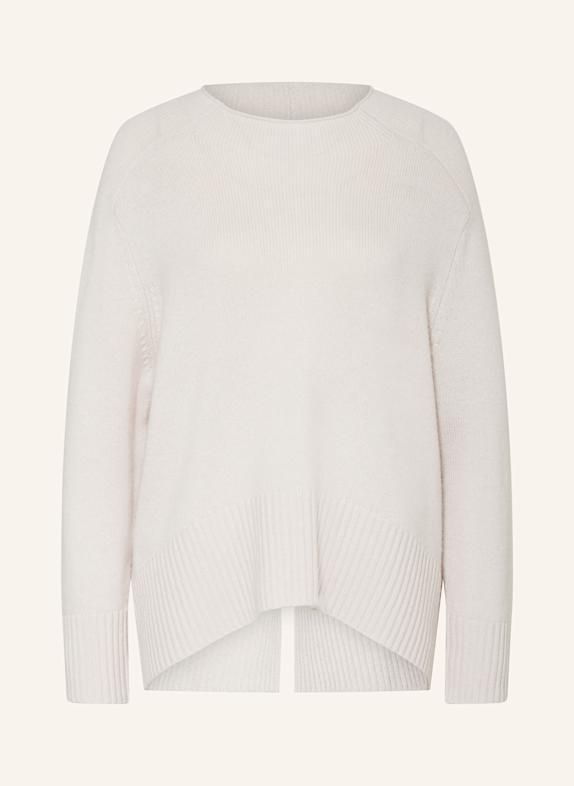 MRS & HUGS Pullover mit Cashmere CREME/ WEISS