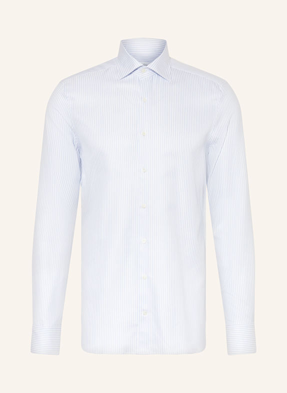 Stenströms Hemd Extra Slim Fit WEISS/ HELLBLAU