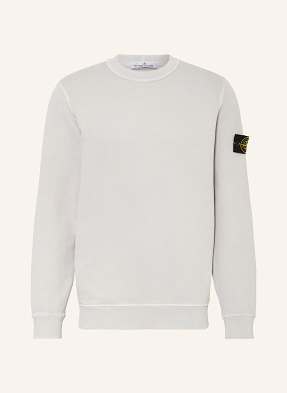 STONE ISLAND Mikina SVĚTLE ŠEDÁ