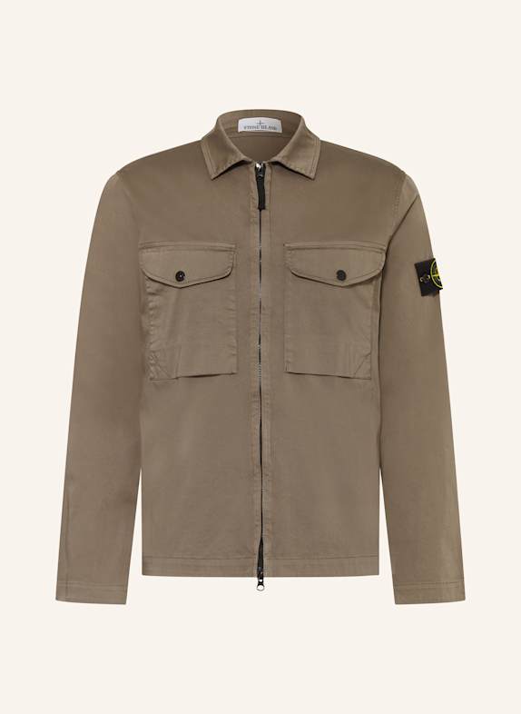 STONE ISLAND Jacke TAUPE