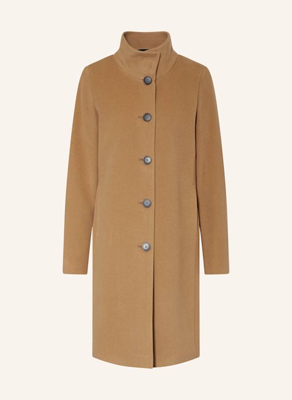 FUCHS SCHMITT Wollmantel CAMEL