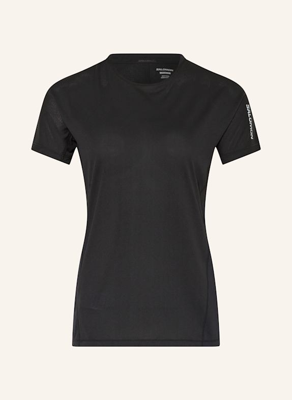 SALOMON SENSE AERO running shirt BLACK