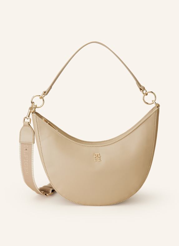 TOMMY HILFIGER Hobo-Bag BEIGE