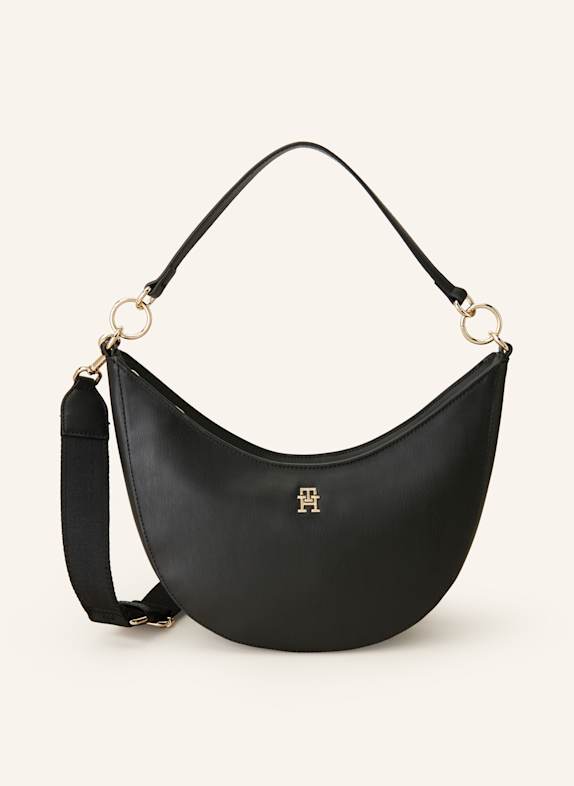 TOMMY HILFIGER Hobo bag BLACK