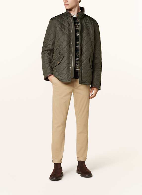Barbour Steppjacke POWELL GRÜN