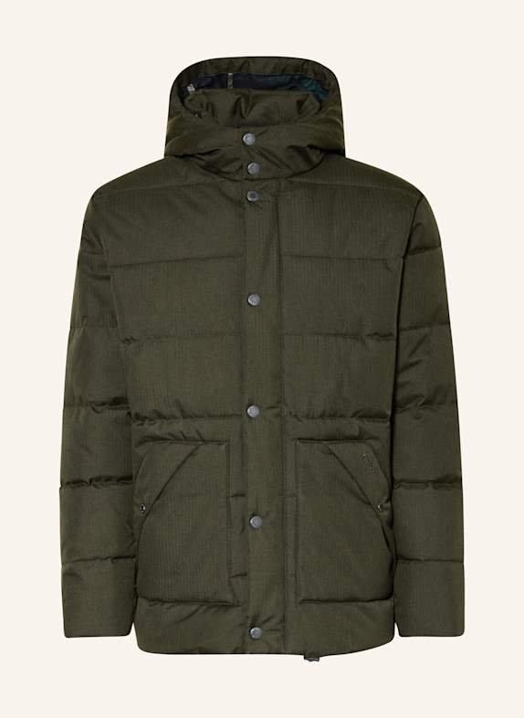 Barbour Steppjacke DUNKELGRÜN