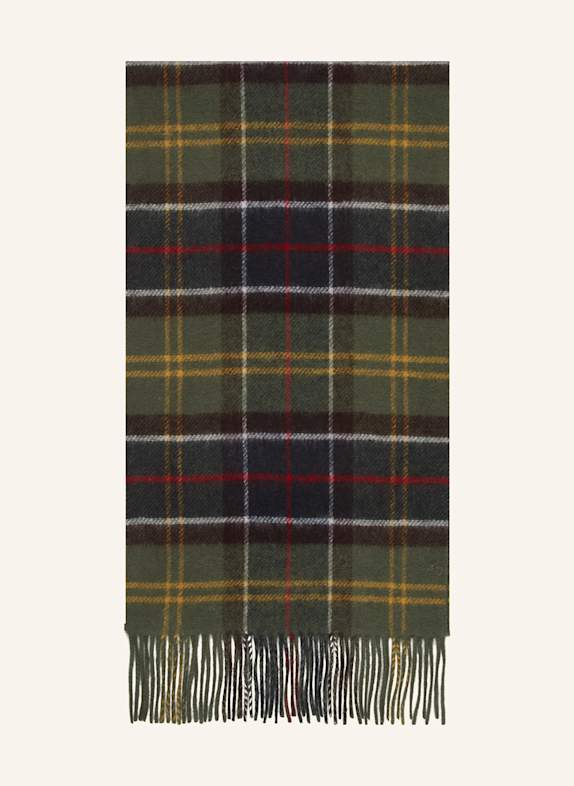 Barbour scarf yellow outlet