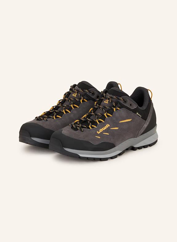 LOWA Wanderschuhe DELAGO GTX LO DUNKELGRAU/ SCHWARZ