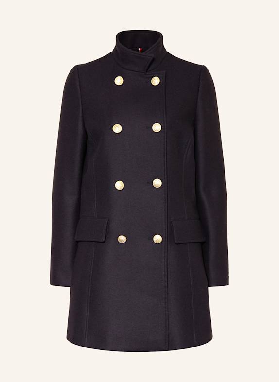 TOMMY HILFIGER Cabanmantel DUNKELBLAU