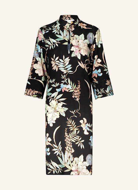 dea kudibal Dress CAMILLES with 3/4 sleeves BLACK/ MINT/ TAUPE