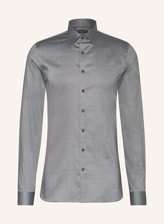 OLYMP Hemd No. Six super slim fit DUNKELGRAU