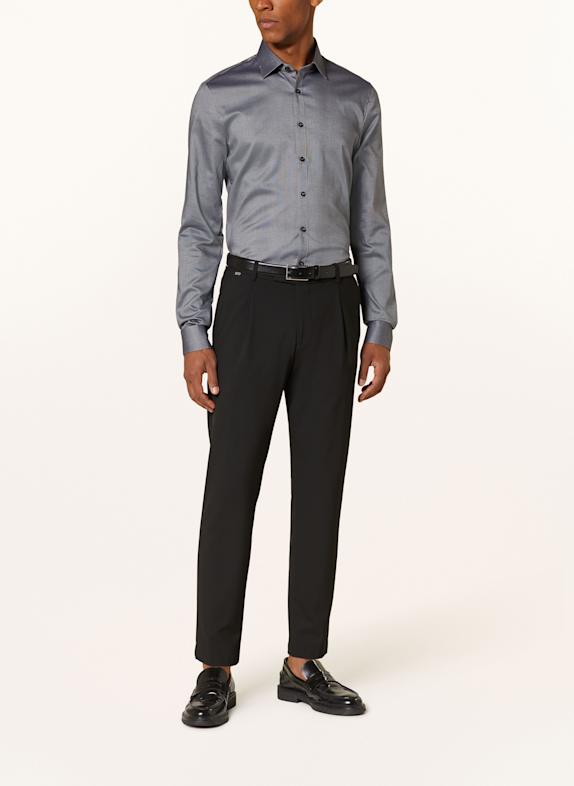 OLYMP Hemd No. Six super slim fit DUNKELGRAU