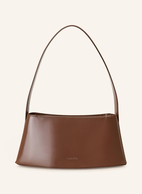 Calvin Klein Handtasche DUNKELBRAUN