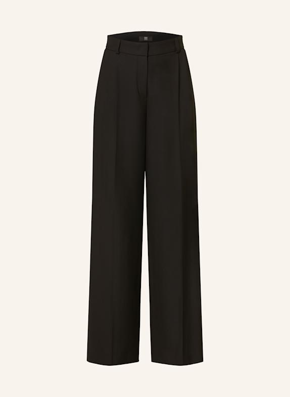 RIANI Wide leg trousers BLACK