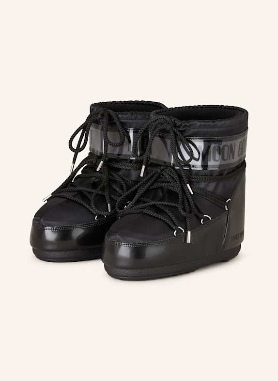 MOON BOOT Moon Boots ICON LOW GLANCE SCHWARZ
