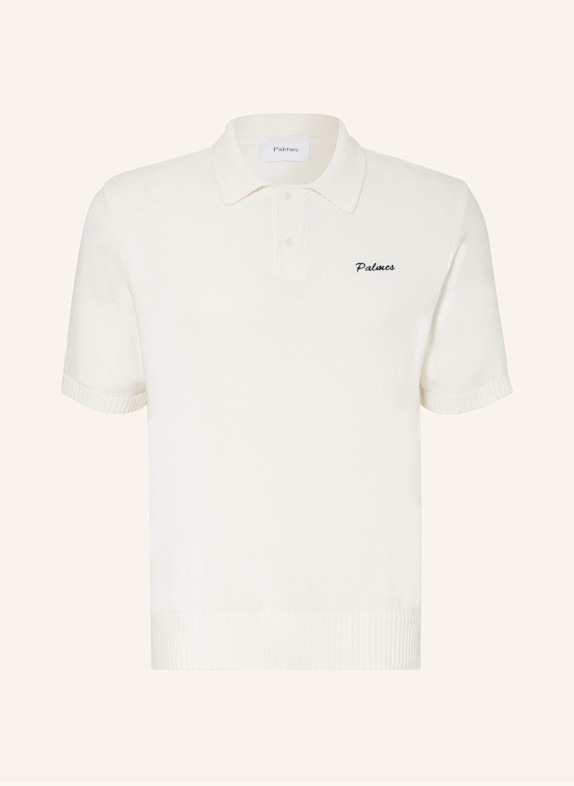 Palmes Koszulka polo z dzianiny MARCO 062 Off-White