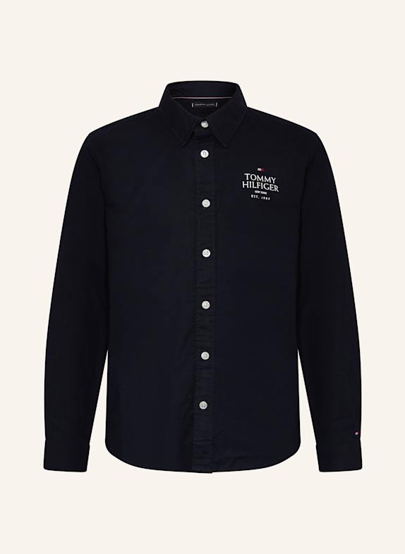 TOMMY HILFIGER Hemd DUNKELBLAU