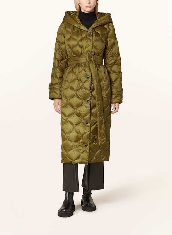 BEAUMONT ORELIA down coat GREEN