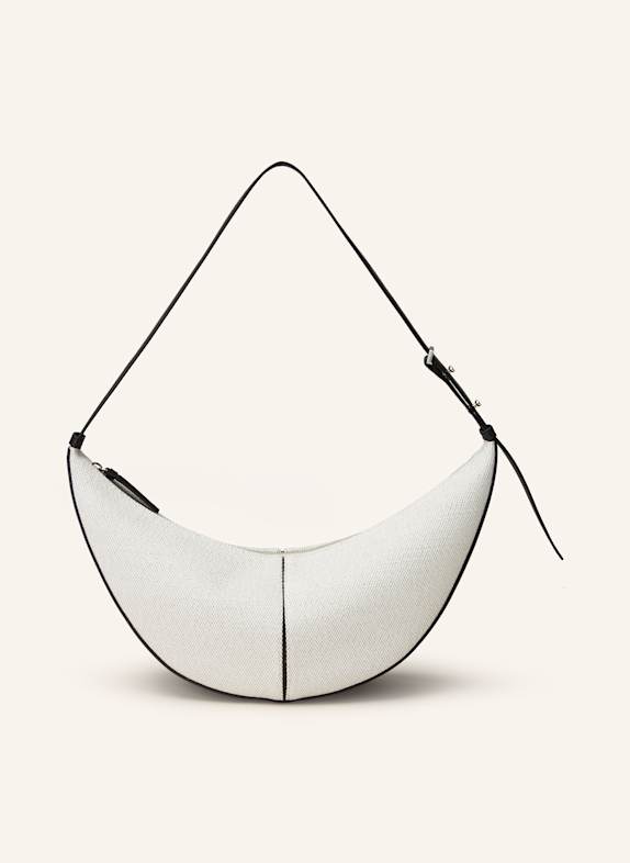 Proenza Schouler Proenza Schouler silk face mask BAG LIGHT GRAY/ BLACK