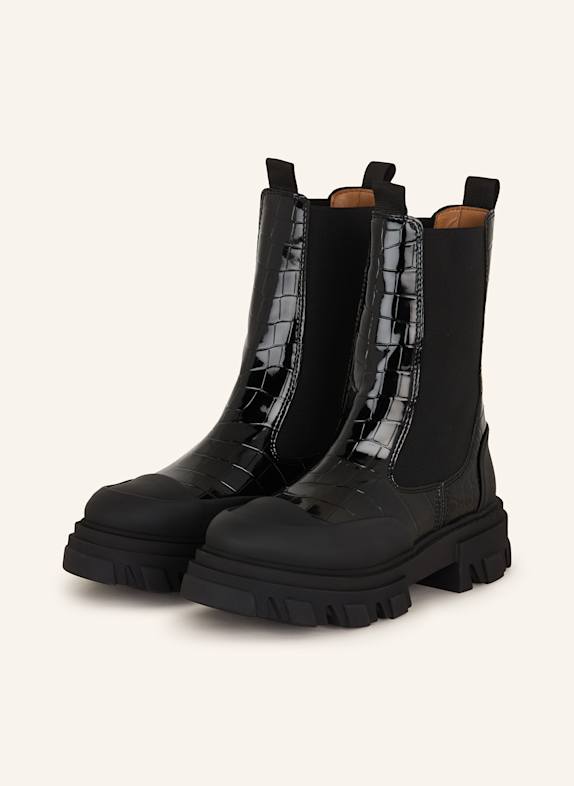 GANNI Chelsea-Boots SCHWARZ