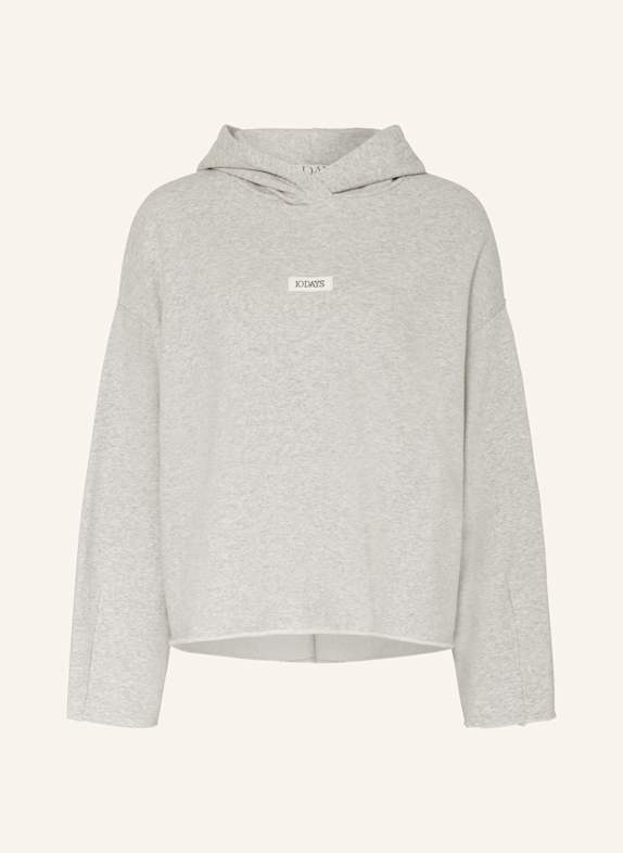 10DAYS Hoodie HELLGRAU