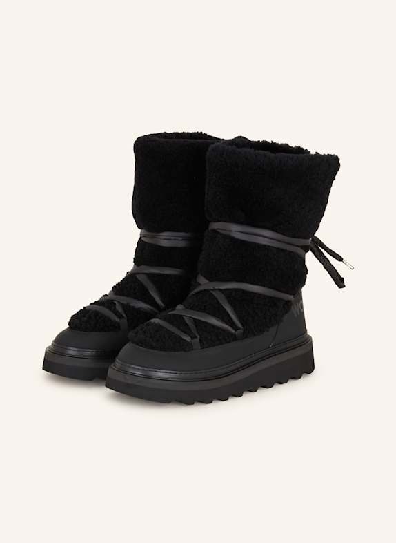 WOOLRICH Plateau-Boots SCHWARZ