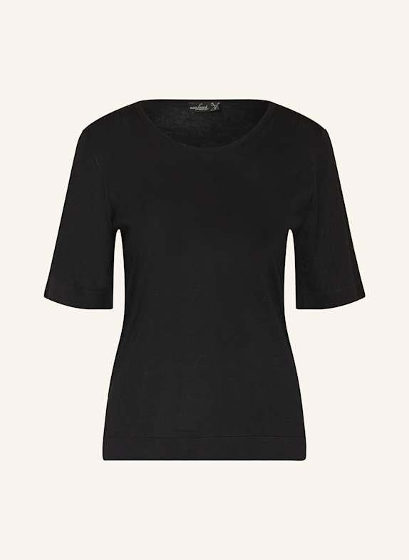 van Laack Knitted shirt VL-CAROLS-XX in silk BLACK