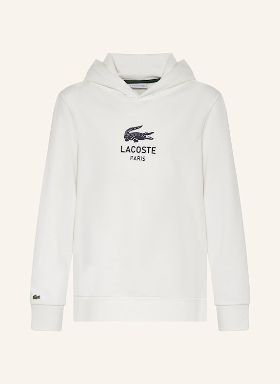 LACOSTE Hoodie WEISS/ DUNKELBLAU