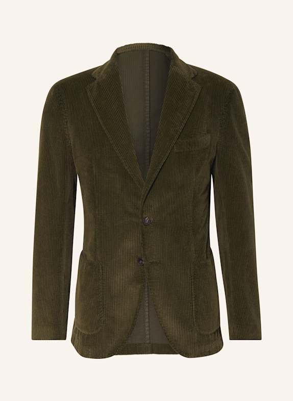 SANTANIELLO Cordsakko Slim Fit OLIV