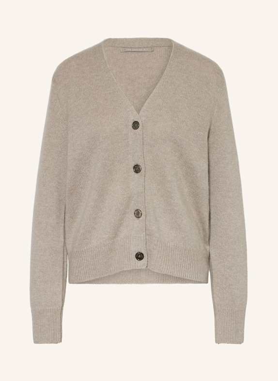 (THE MERCER) N.Y. Cashmere cardigan TAUPE