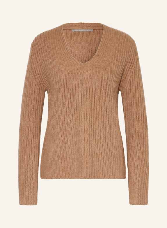 (THE MERCER) N.Y. Cashmere sweater CAMEL