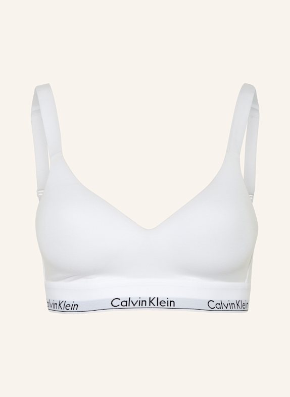 Calvin Klein Push-up-BH MODERN COTTON WEISS