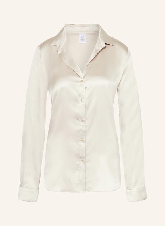 Calvin Klein Schlafshirt aus Satin HELLGRAU