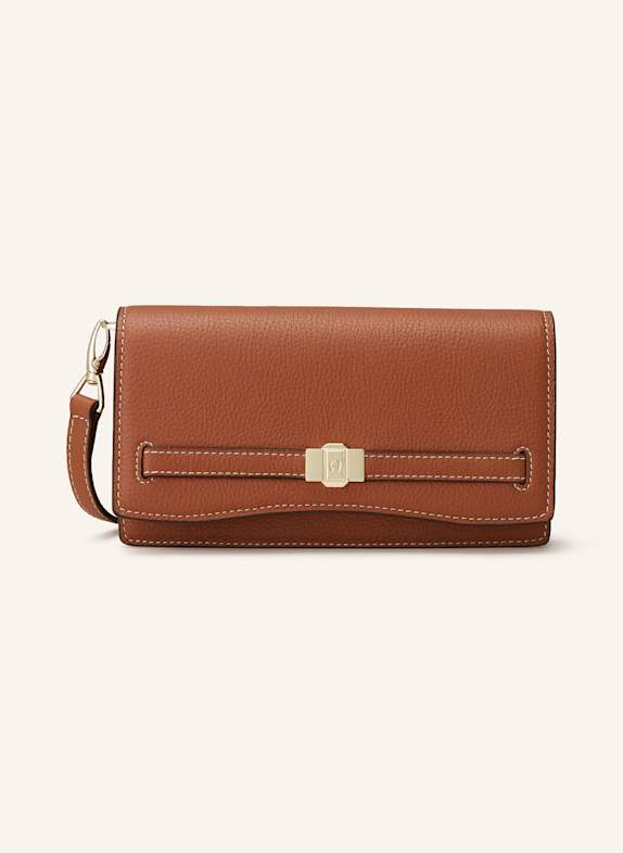 AIGNER Umhängetasche FARAH COGNAC