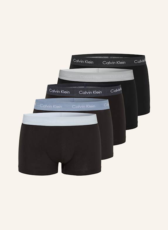 Calvin Klein 5er-Pack Boxershorts COTTON STRETCH Low Rise SCHWARZ