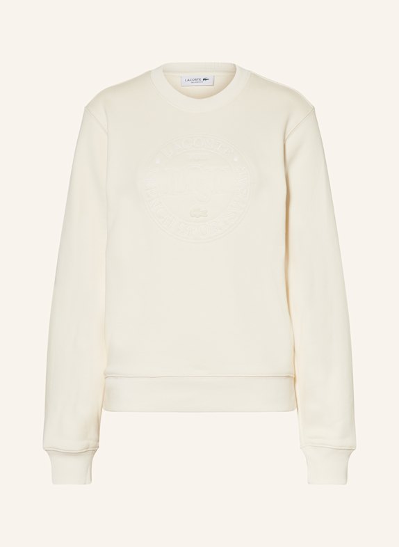 LACOSTE Sweatshirt ECRU