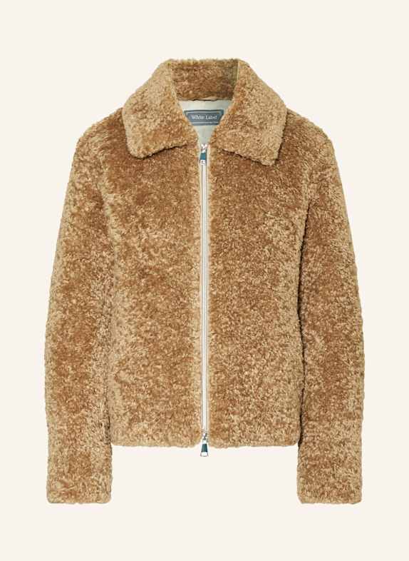 White Label Teddy jacket CAMEL