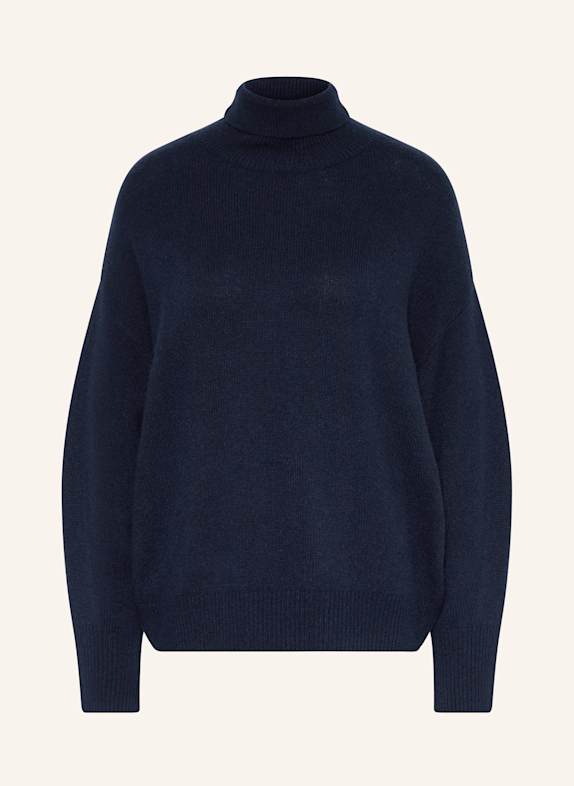 MRS & HUGS Rollkragenpullover aus Cashmere DUNKELBLAU