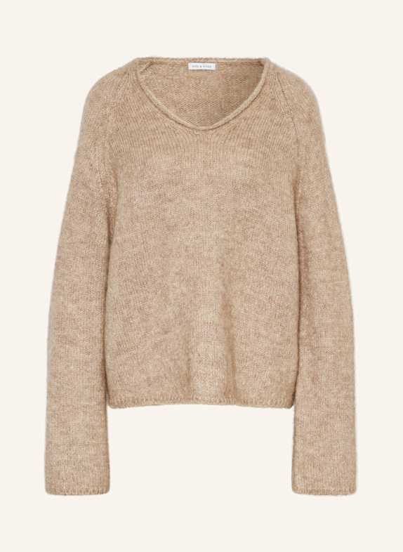 MRS & HUGS Sweater TAUPE