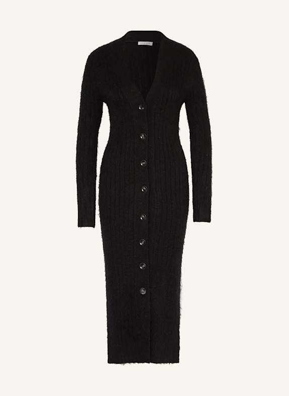MRS & HUGS Knit dress with alpaca BLACK