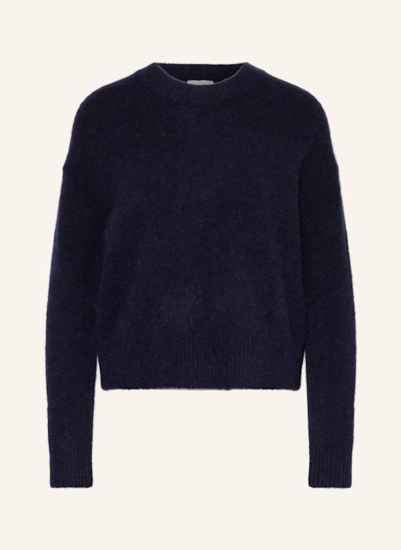 MRS & HUGS Pullover mit Alpaka DUNKELBLAU