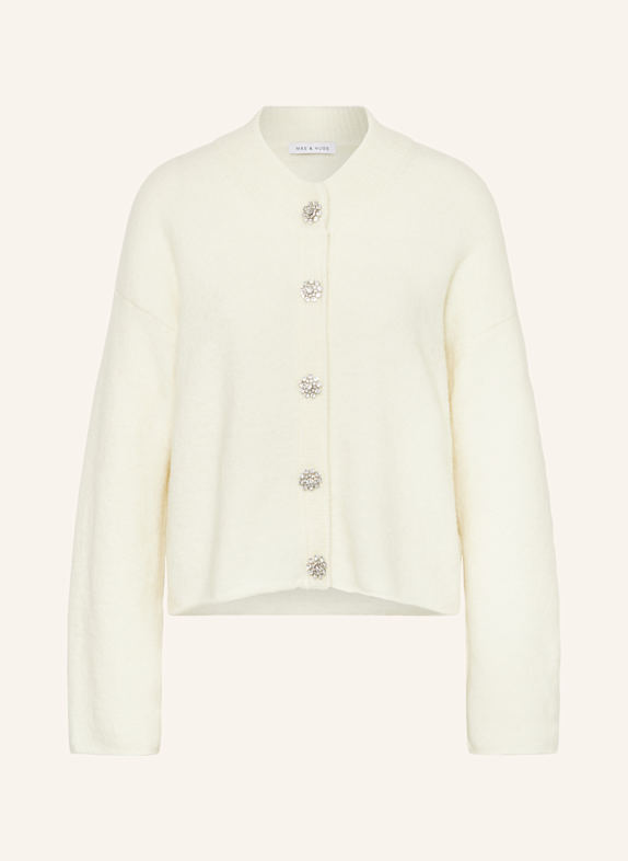 MRS & HUGS T-shirt fille Kogkita Logo and decorative gems ECRU