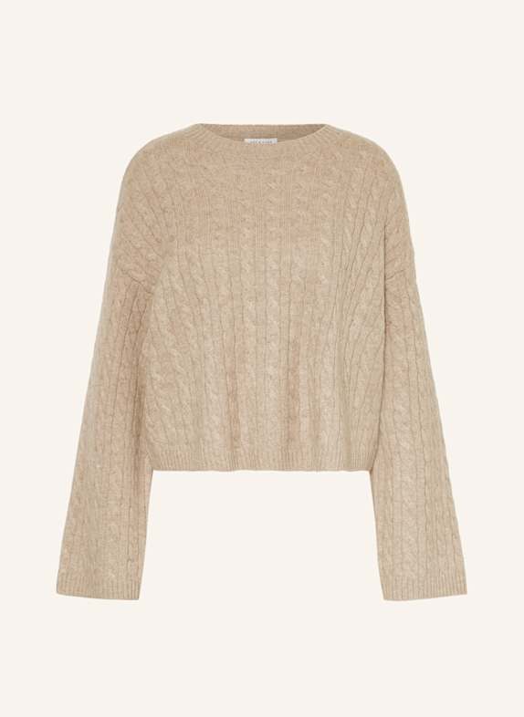 MRS & HUGS Cashmere-Pullover TAUPE